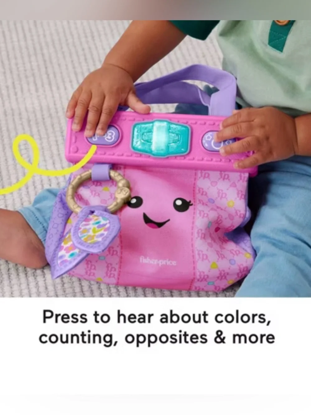 FISHER-PRICE Laugh & Learn Going Places Learning Purse